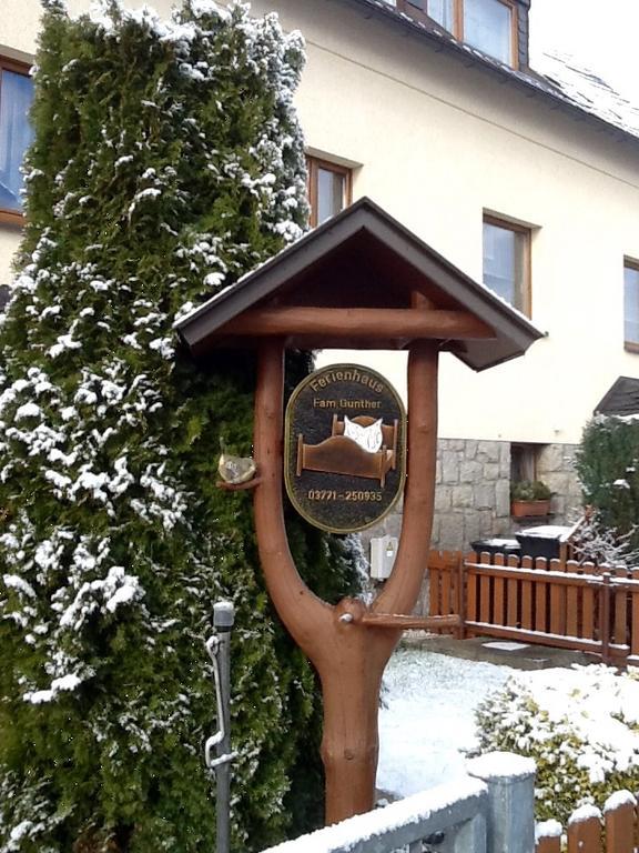 Ferienhaus Guenther アウエ エクステリア 写真