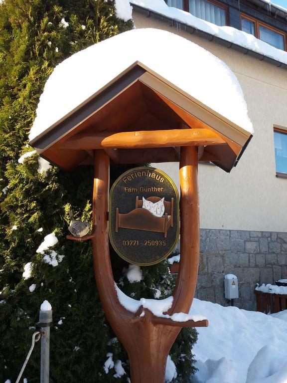 Ferienhaus Guenther アウエ エクステリア 写真